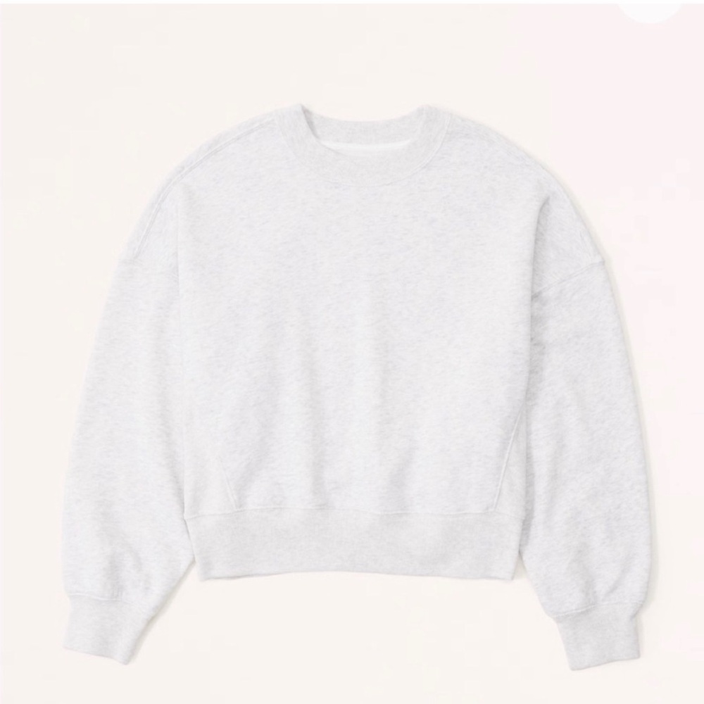 Abercrombie and Fitch Essential Sunday Crewneck Sweatshirt, XL